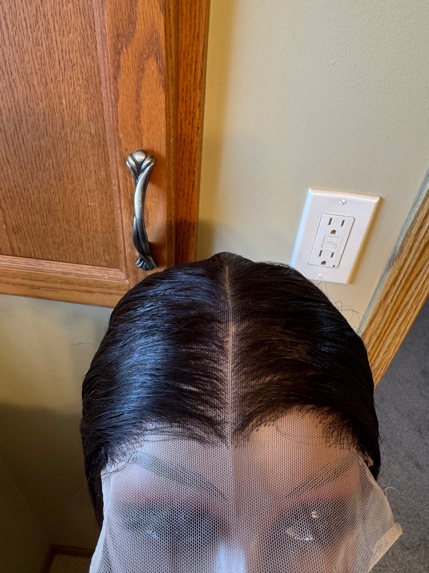 24 Inch Natural Black Hair with 5x5 closure