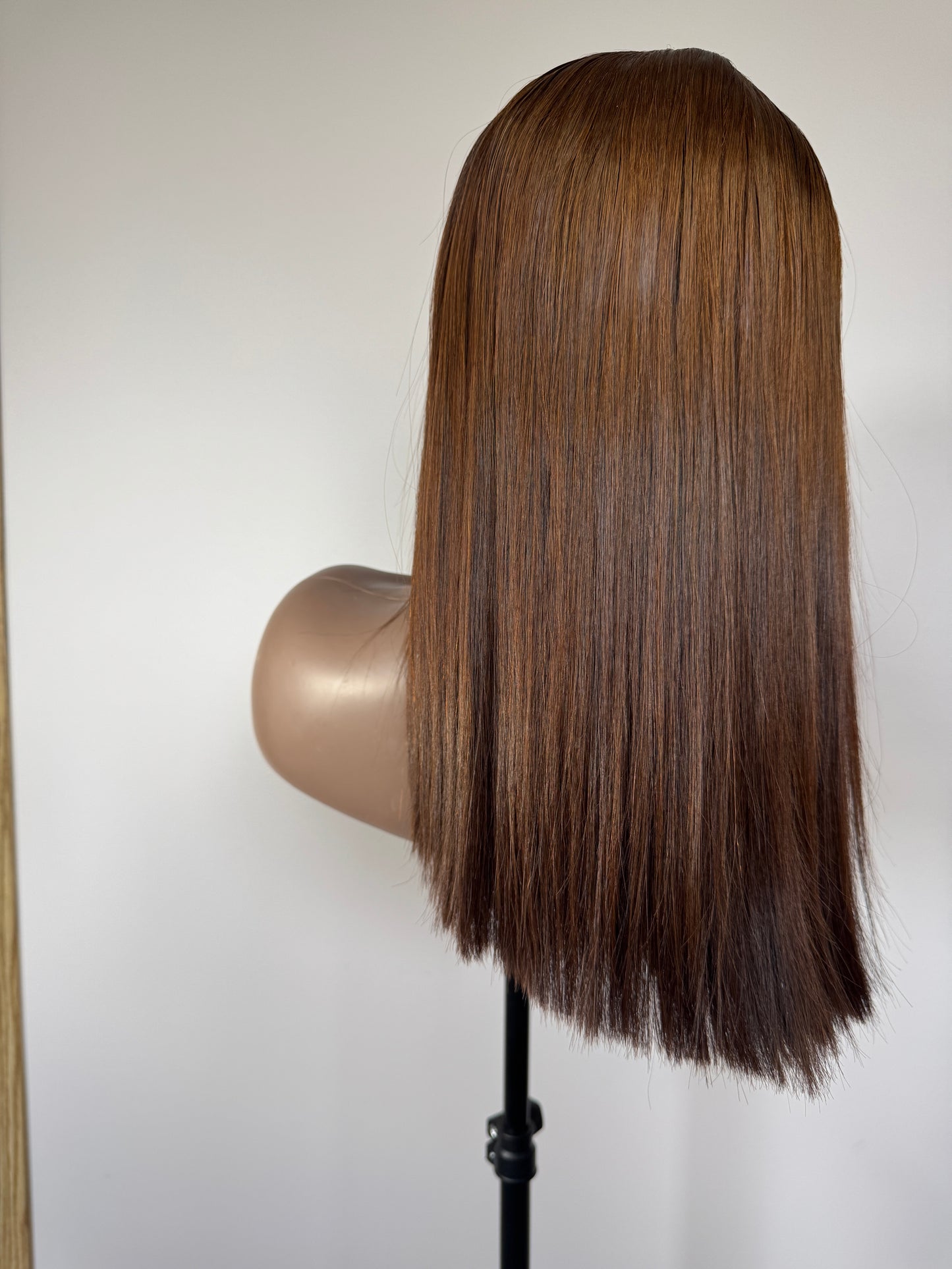 18 Inch Honey Brown Hair with 5x5 closure
